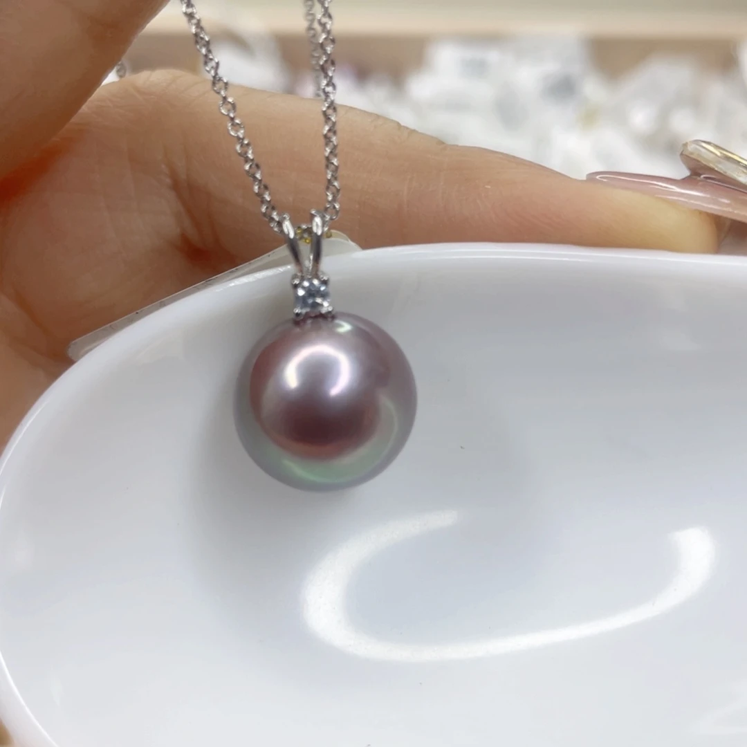 淡水珍珠未镶嵌吊坠(赠链)