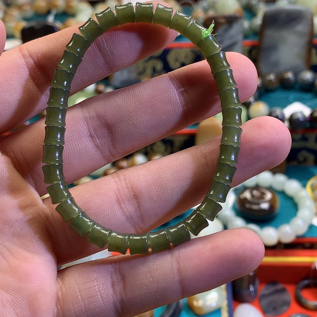 和田玉（糖玉）未镶嵌手链