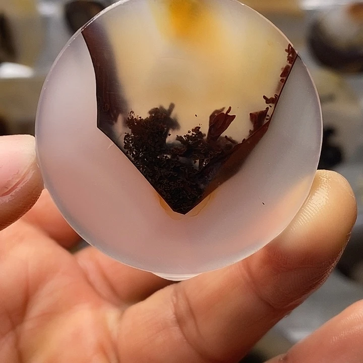 玛瑙/玉髓合金颈饰