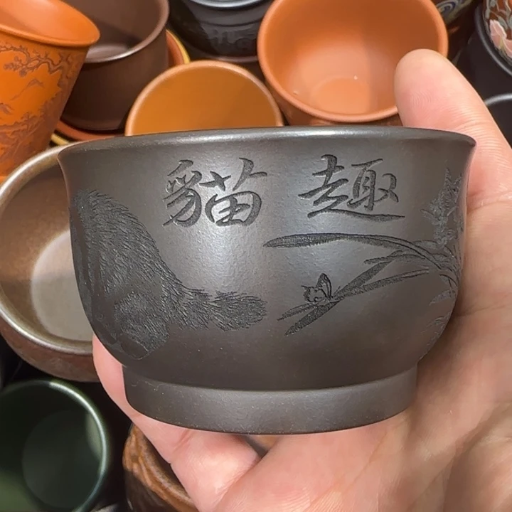 茶杯紫砂全手工制作工艺