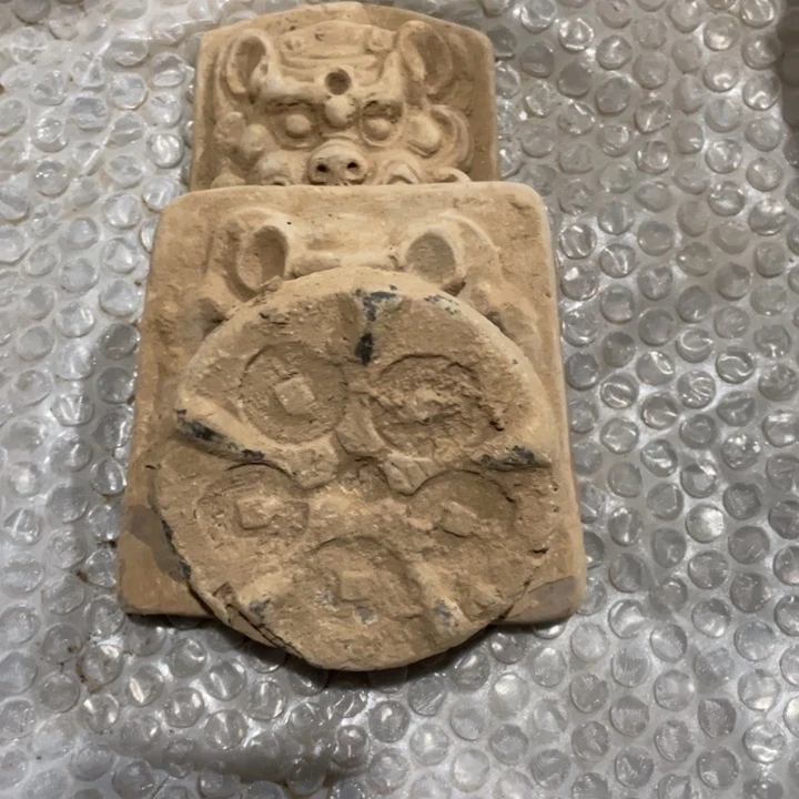 秋***叶摆件唐三彩陶瓷摆件