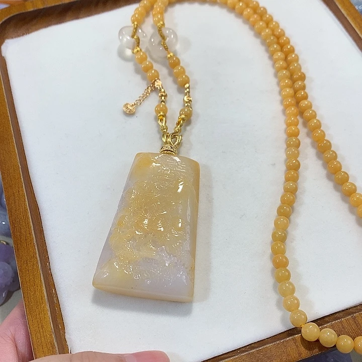 翡翠未镶嵌颈饰翡翠吊坠