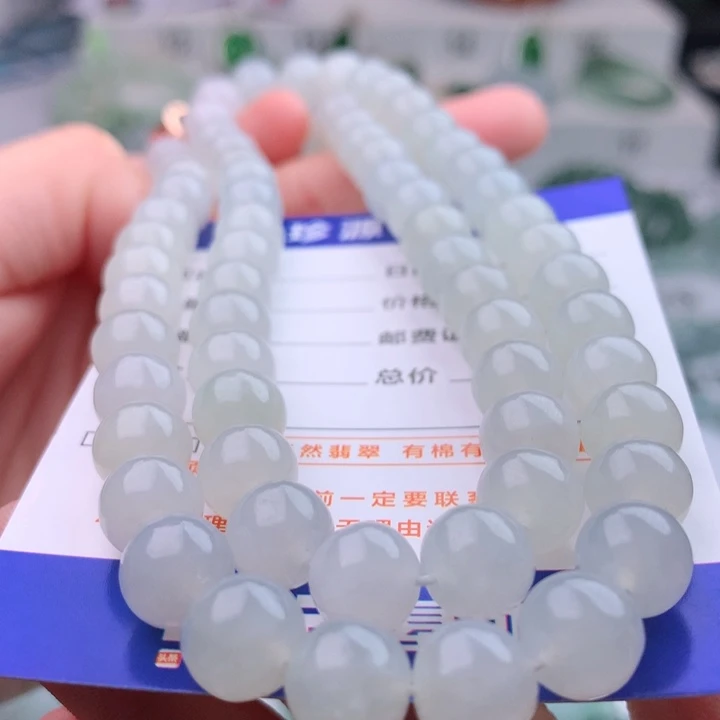 项链未镶嵌翡翠卡9，68颗