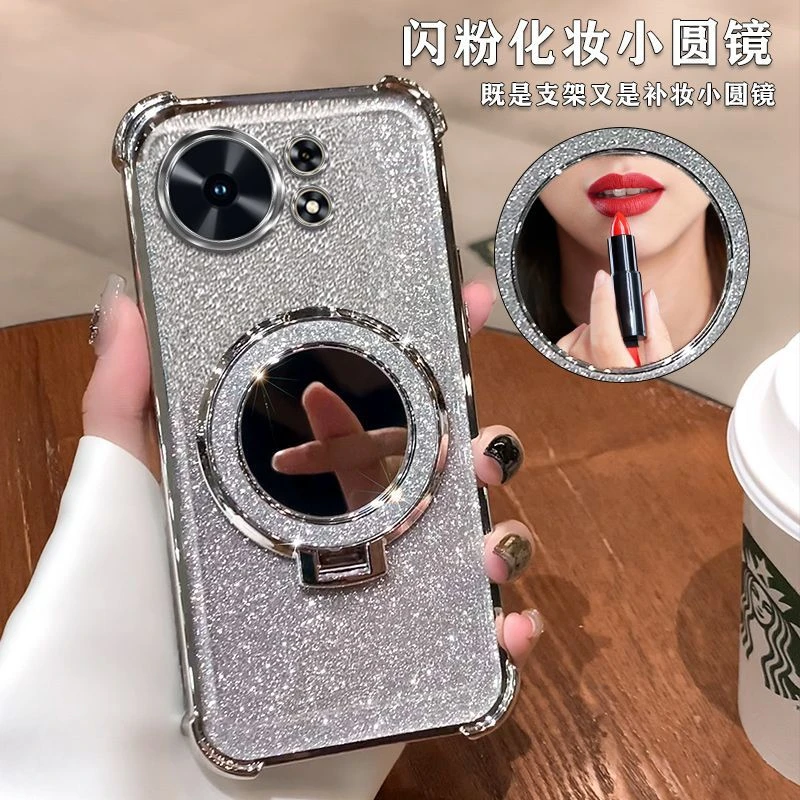 适用华为麦芒40手机壳TYH651M轻奢女款气囊防摔全包镜头膜新款壳.