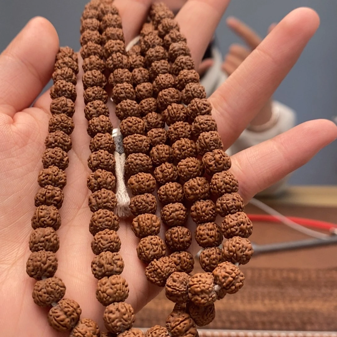 发***牛手串金刚菩提老树梅花108卡8