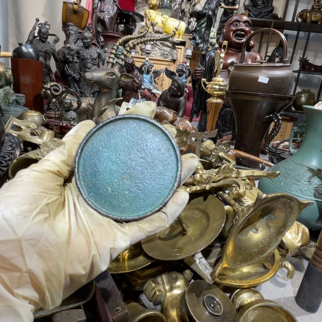 大阪回流铜器摆件93