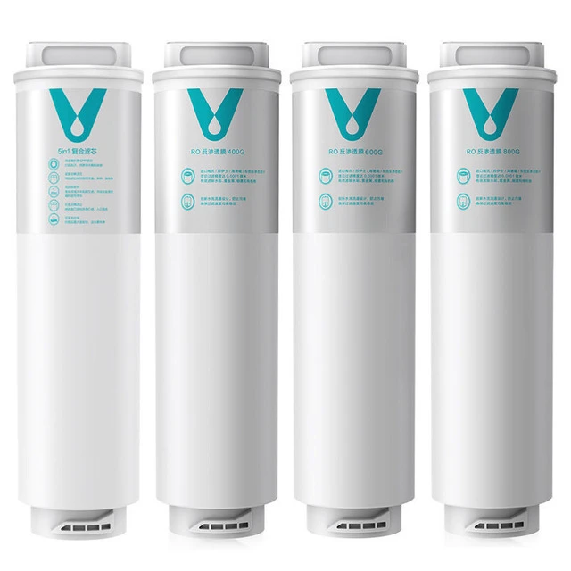 云米净水器滤芯S2Fast家用5in1复合通用平替1a400G增强RO反渗透