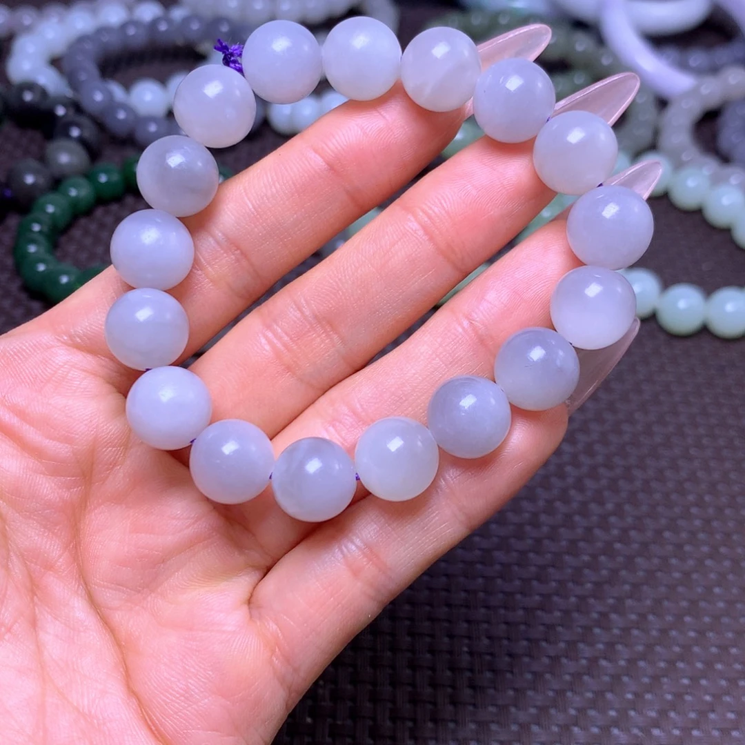 和田玉未镶嵌手串卡12