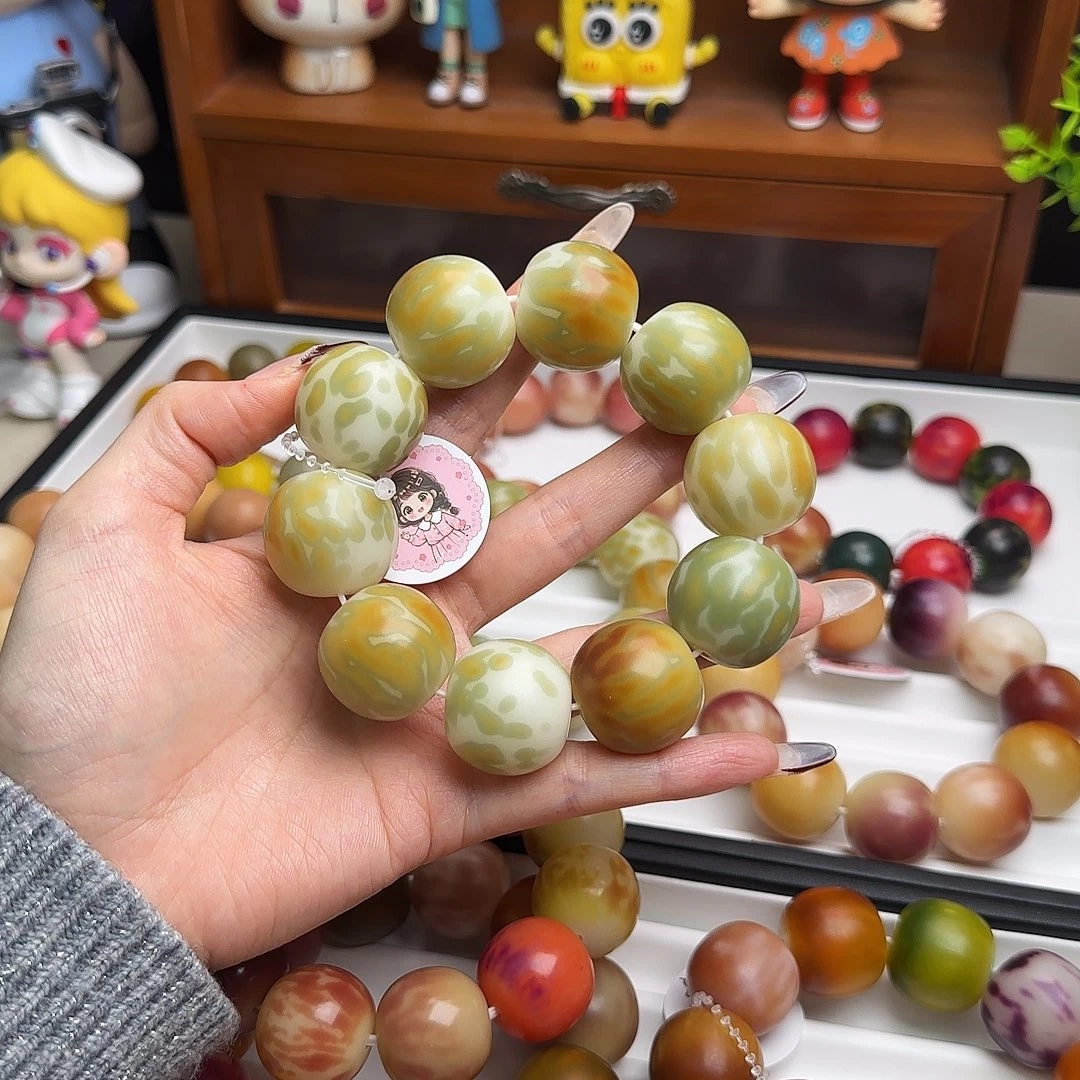 吊坠菩提根/象牙果卡25干磨妖花微微瑕