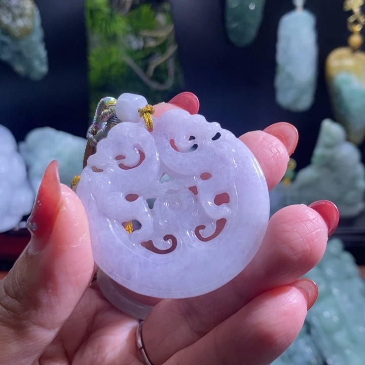 【闪购商品】颈饰未镶嵌翡翠仿古