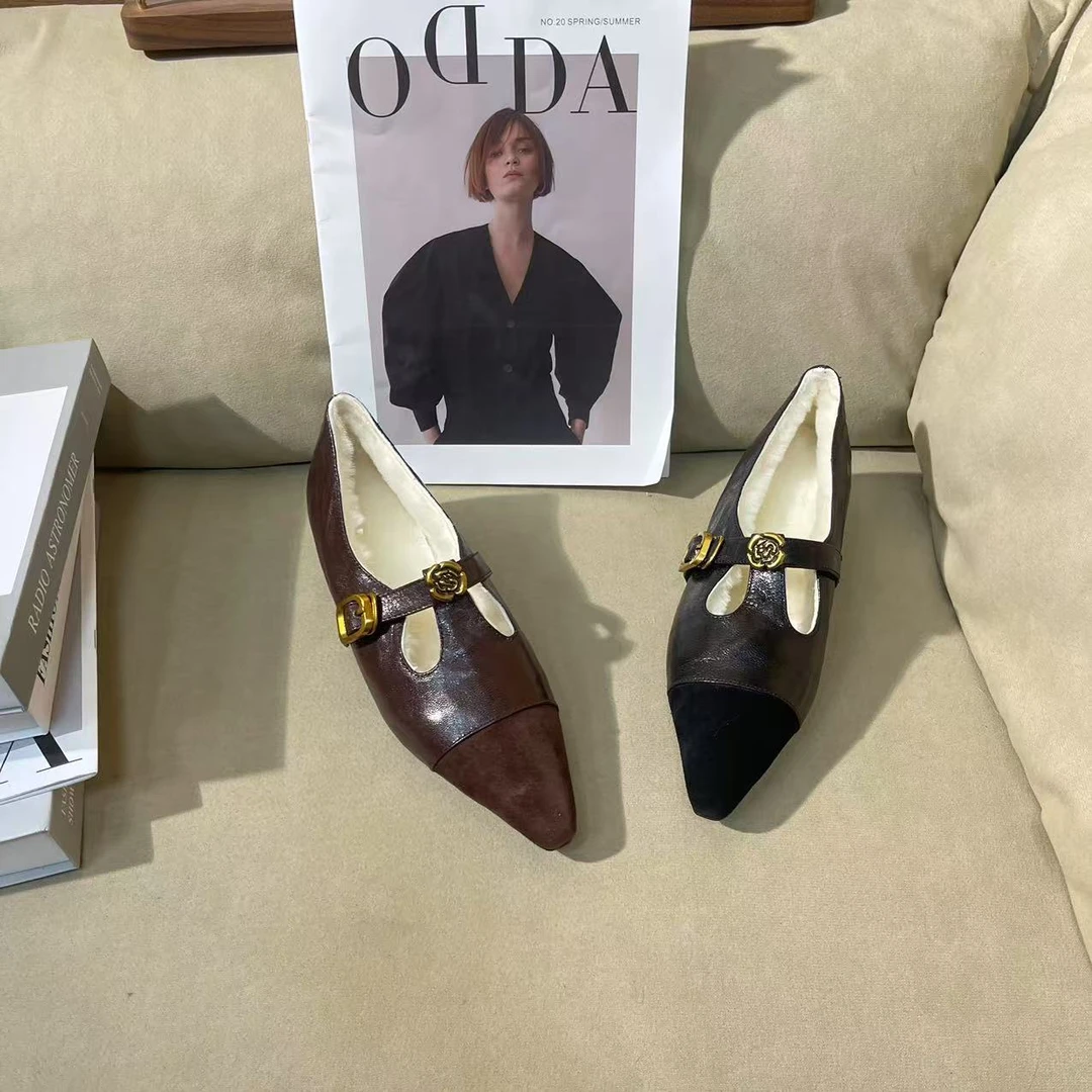 DJ时尚女鞋-A5287棕色