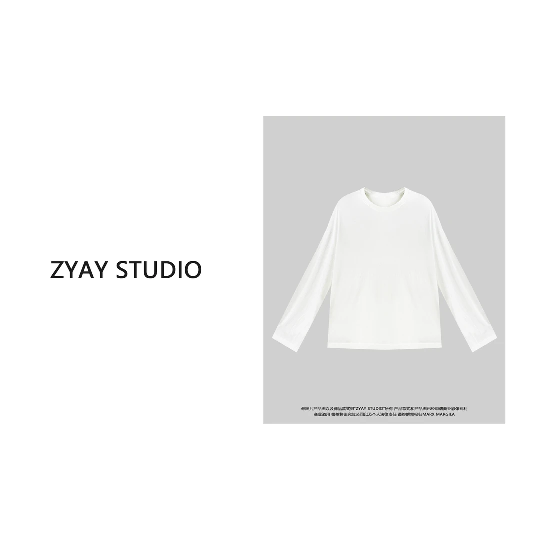 【ZYAY STUDIO】25082 夏季新款街头复古做旧字母印花宽松T恤女