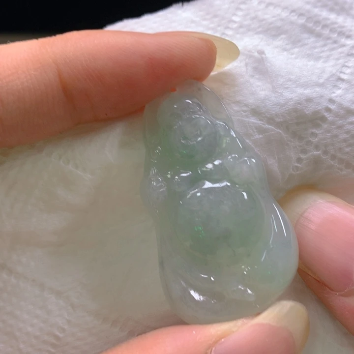 翡翠未镶嵌挂件翡翠