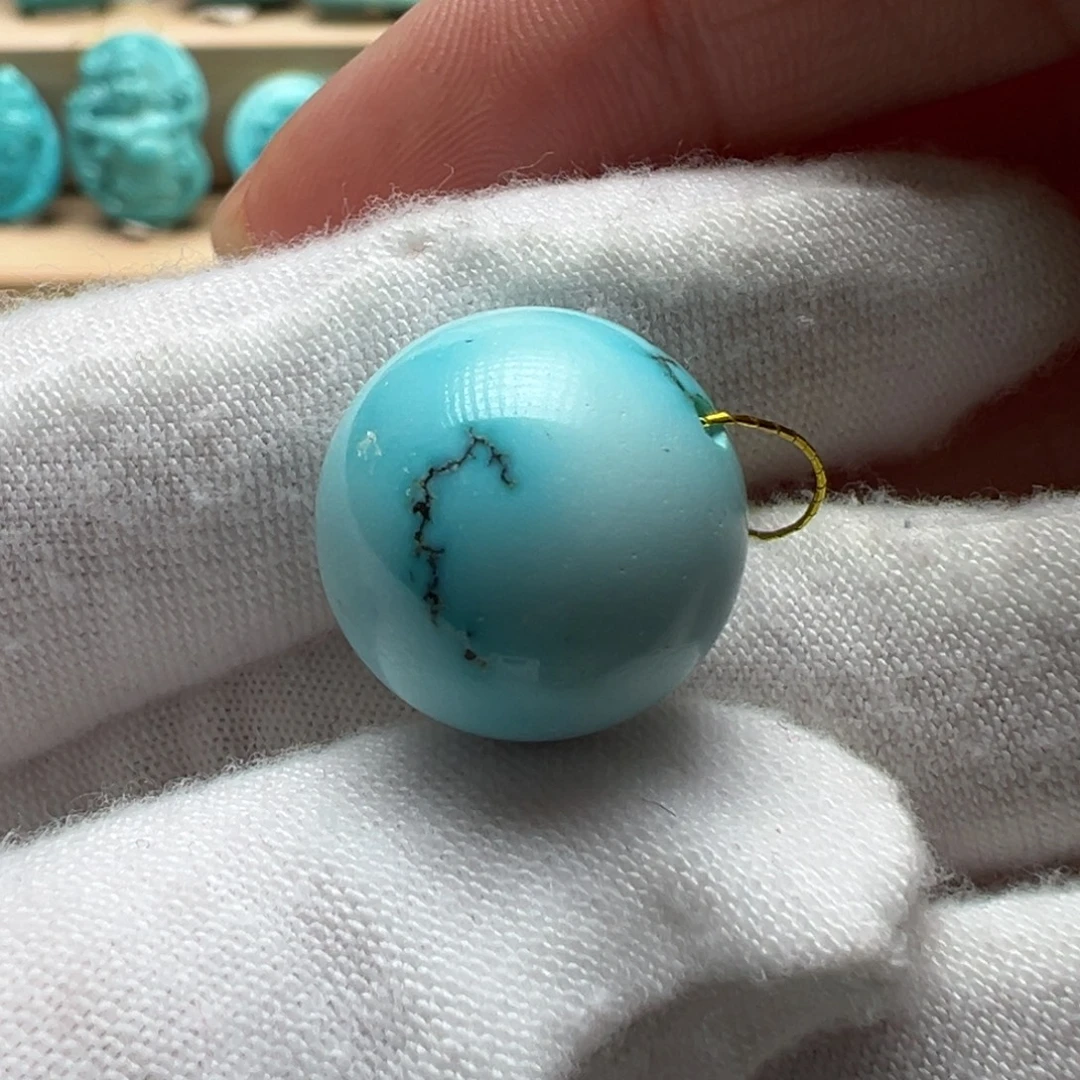 绿松石未镶嵌配饰15.6mm