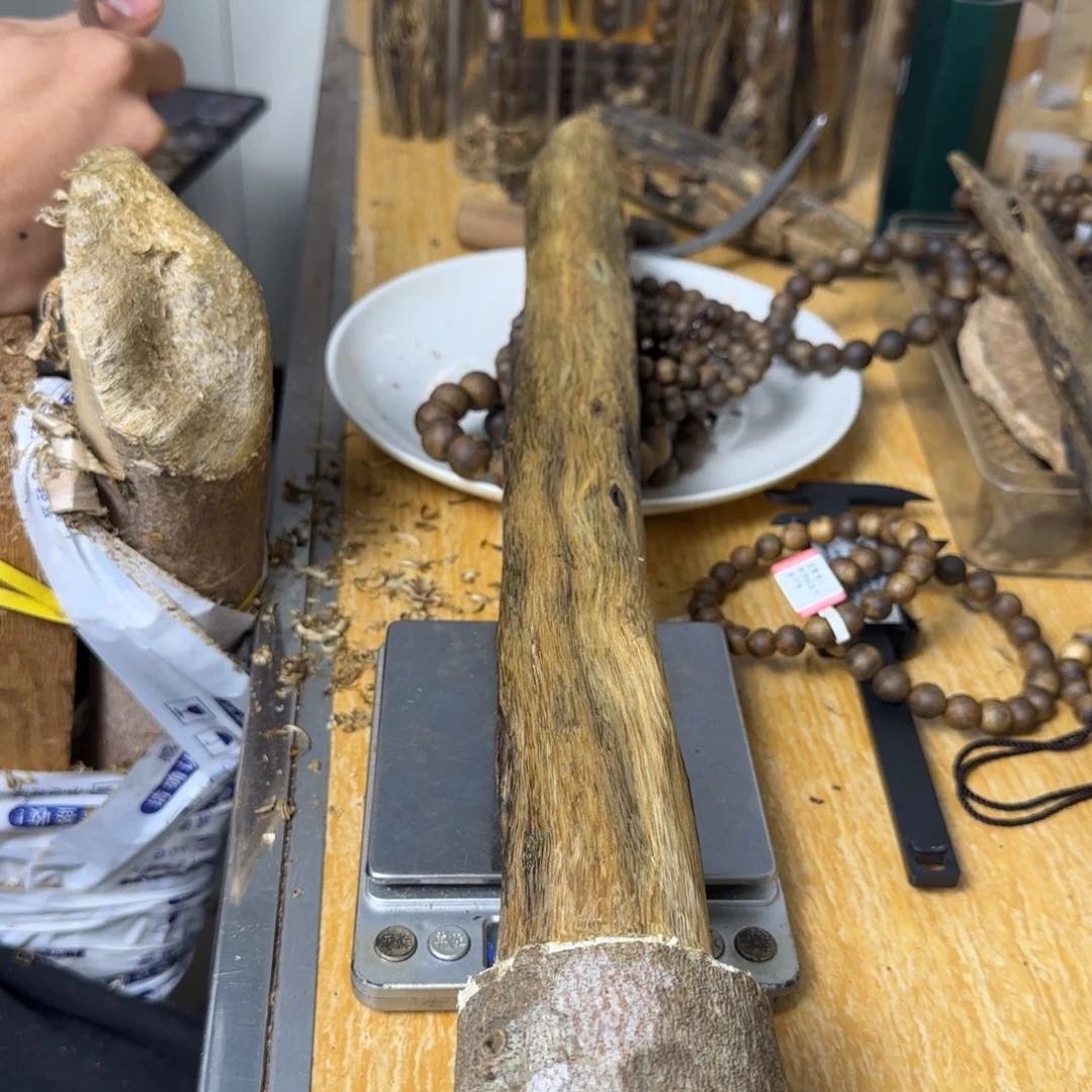 清***河沉香碎屑沉香海南露河树心241g