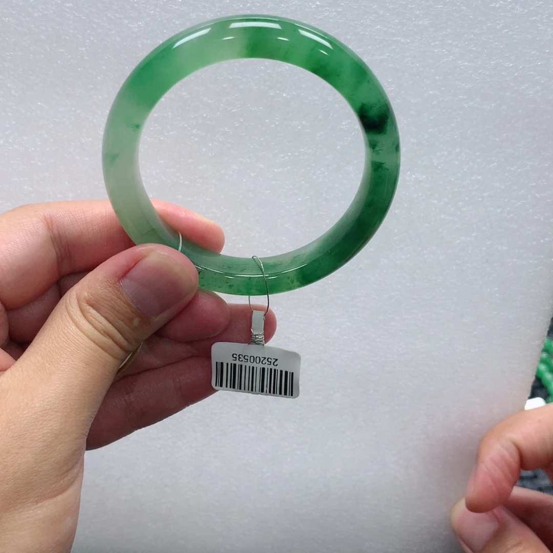 f***付石英质玉未镶嵌手镯青青56-付