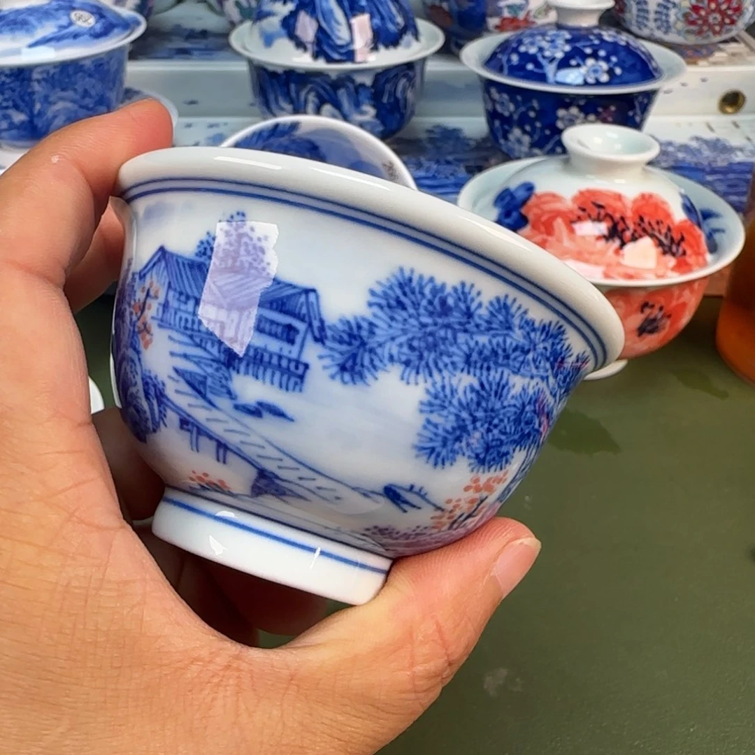 景德镇纯手绘茶发具圆圆283