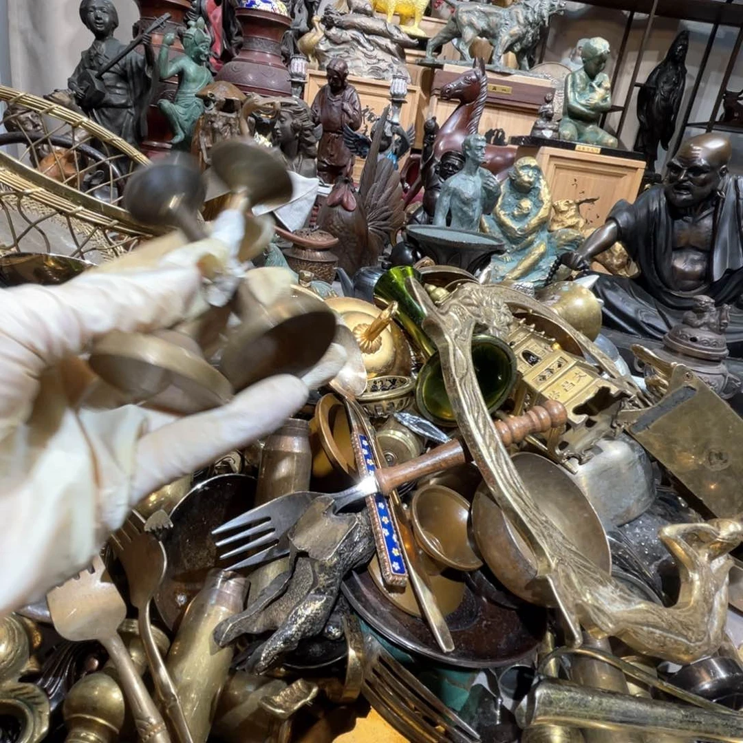 大阪回流铜器摆件44