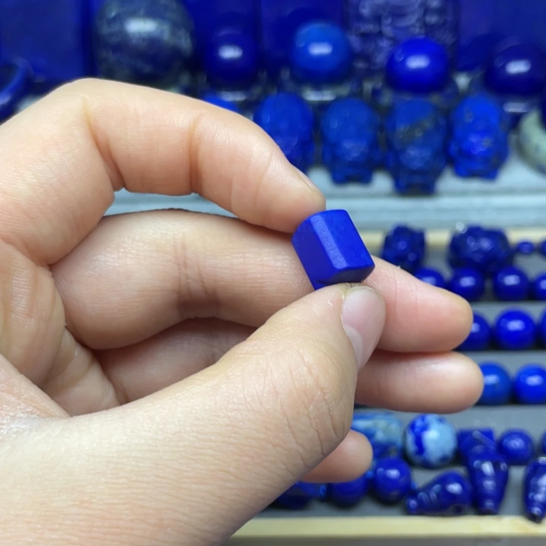 青金石随型单珠未镶嵌