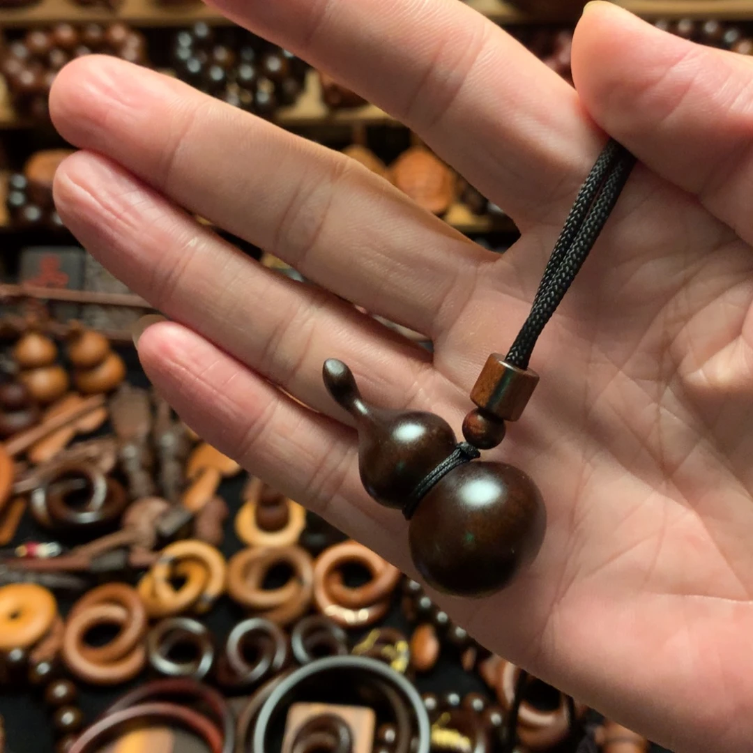 枣木枣木玉化小葫芦吊坠