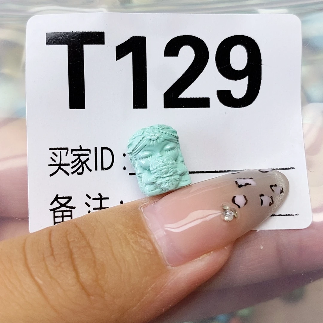 绿松石未镶嵌配饰