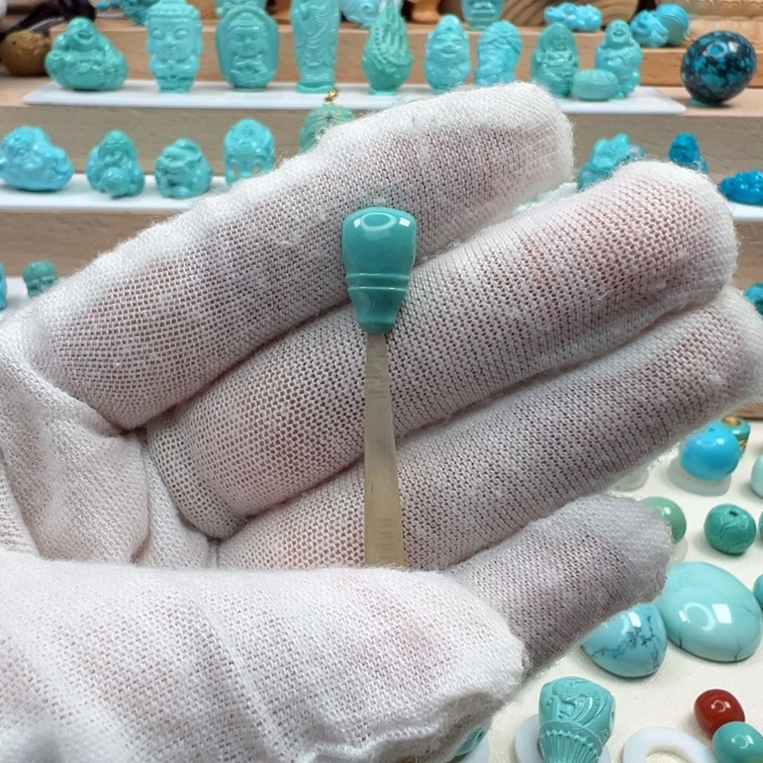 绿松石未镶嵌吊坠(不含链)