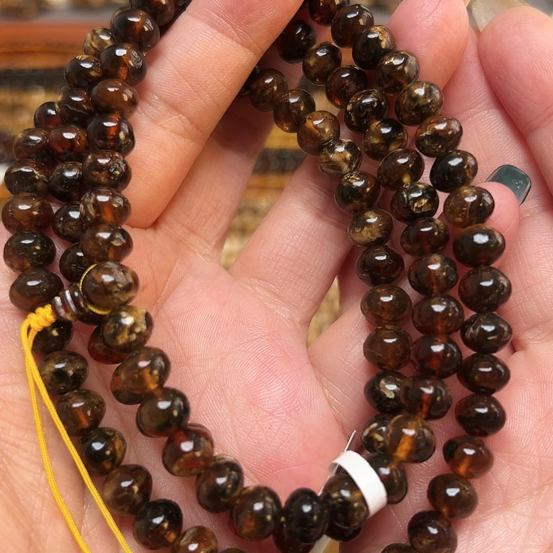 琥珀未镶嵌裸石抚顺琥珀20109八