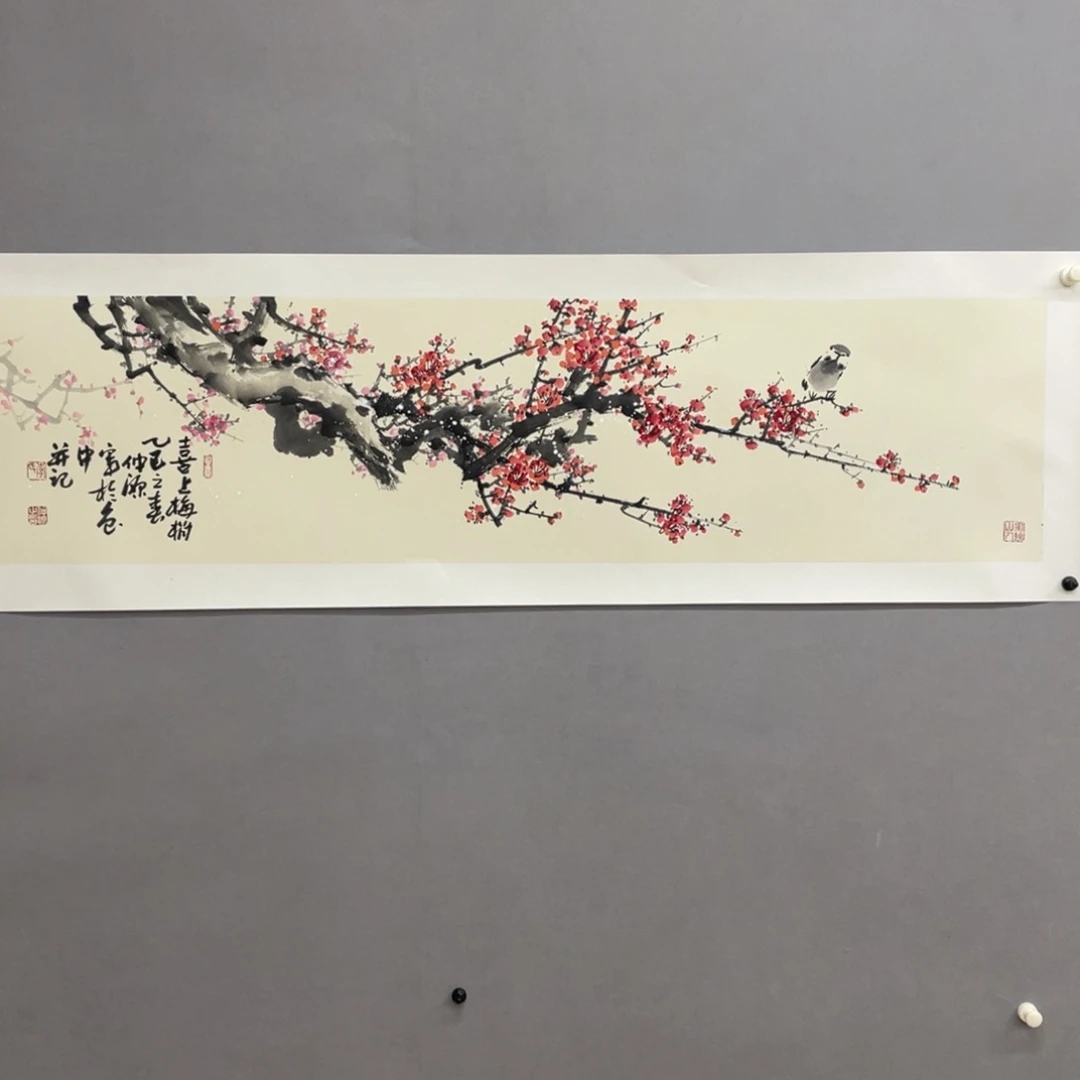 国画艺术家真人手绘