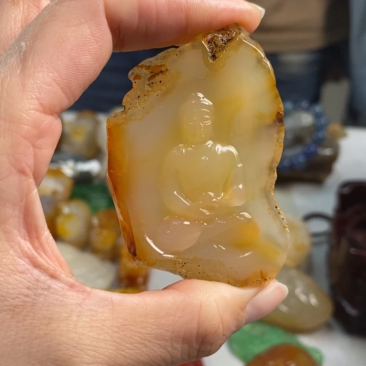 玛瑙/玉髓吊坠(不含链)未镶嵌