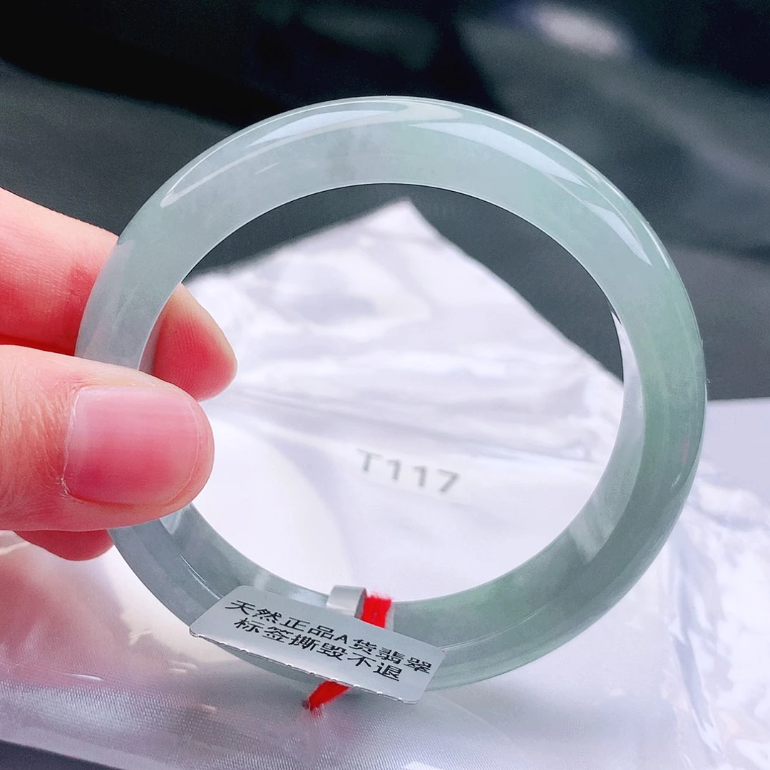 翡翠未镶嵌手镯缅甸天然a货翡翠手镯