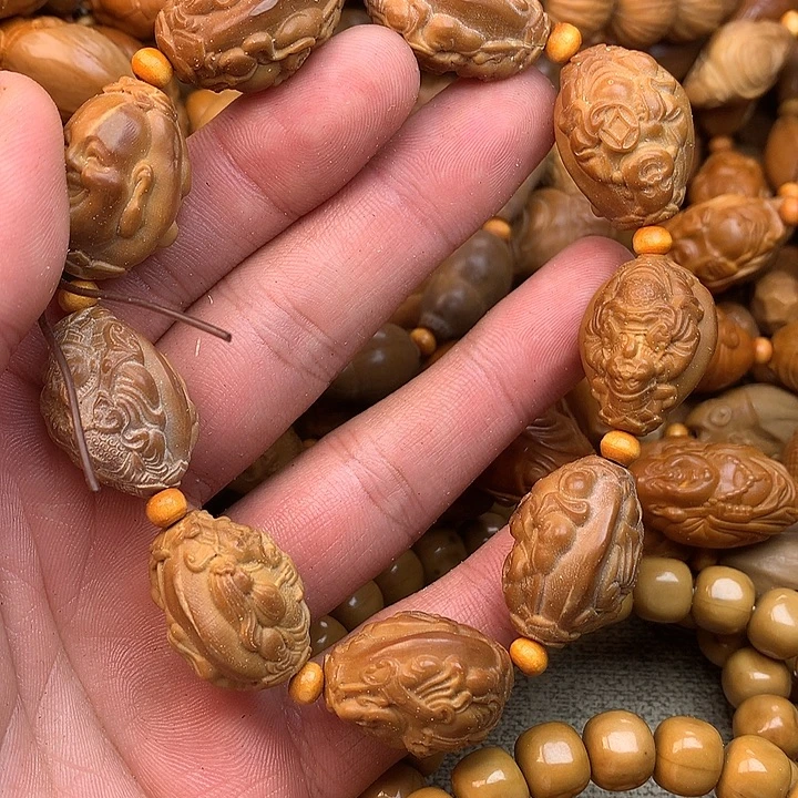 无***王手串/手链橄榄核精品橄榄核手串