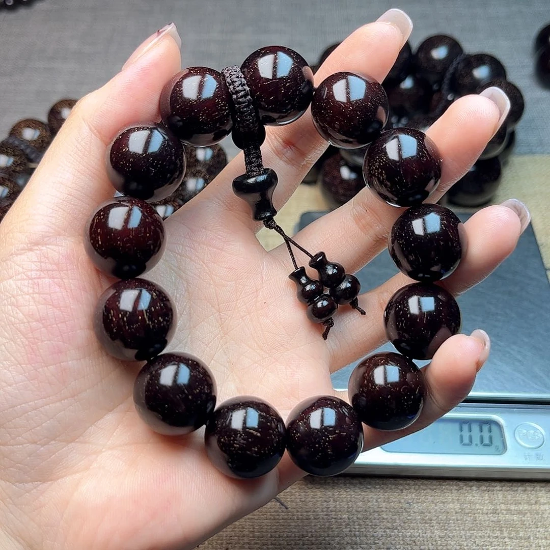 檀香紫檀（小叶紫檀）1.8x13多星