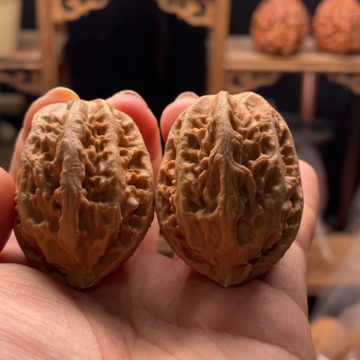 文玩核桃把件楸大胖46