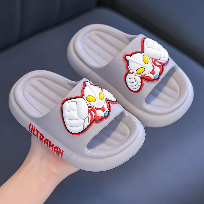 男童拖鞋儿童夏季新款家居室内洗澡防滑男孩宝宝卡通奥特曼凉拖鞋
