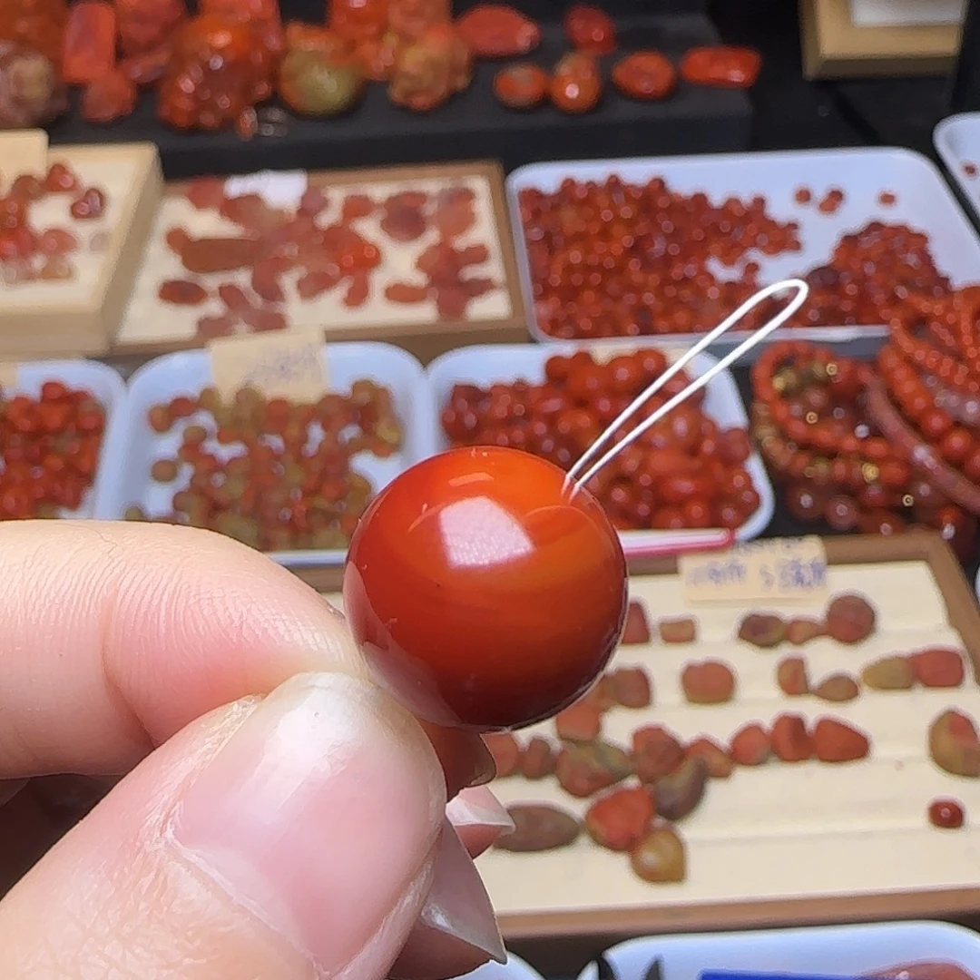 南红玛瑙未镶嵌吊坠(不含链)