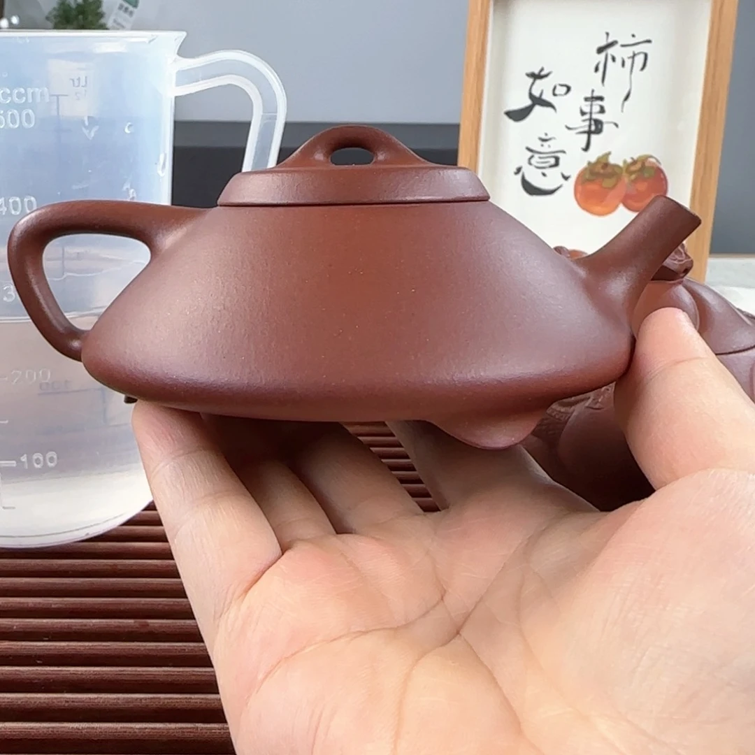 紫砂茶壶可**萝微瑕合瓢