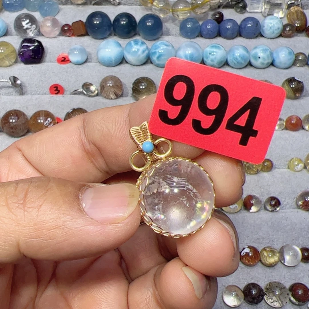 烟晶手链未镶嵌天然水晶