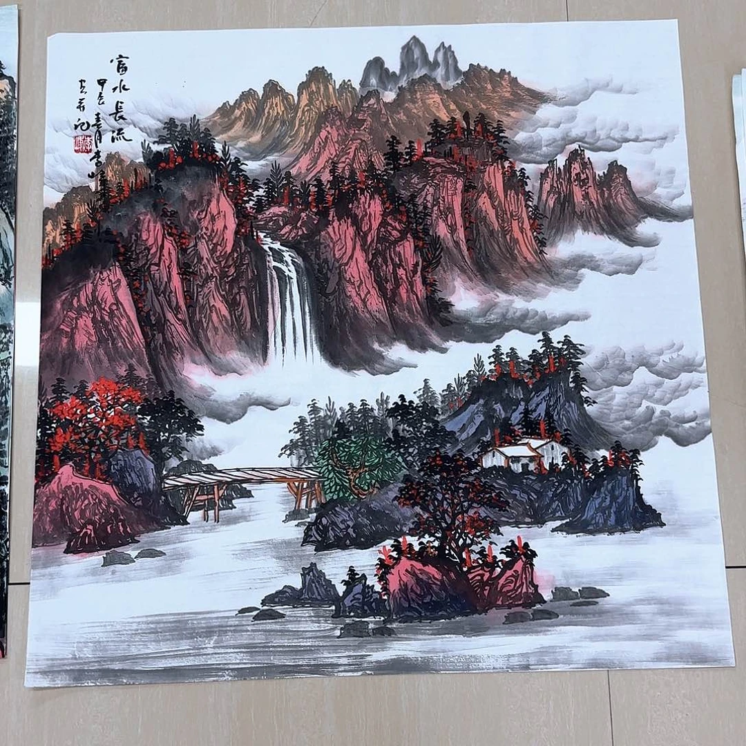 国画国画作品集一个