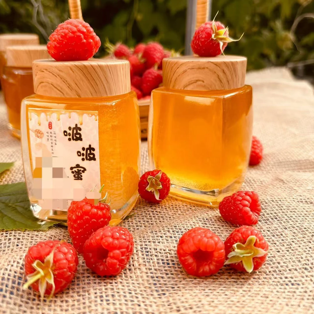新鲜啵啵蜜树莓（覆盆子）蜂蜜无添加纯正树莓蜂蜜