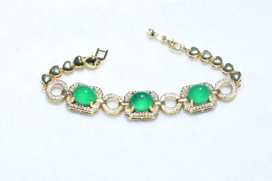 TYSL808绿色翡翠手链