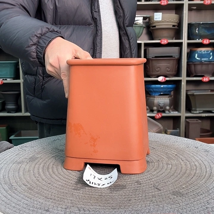 紫砂花盆龟**母紫砂的花也太美太