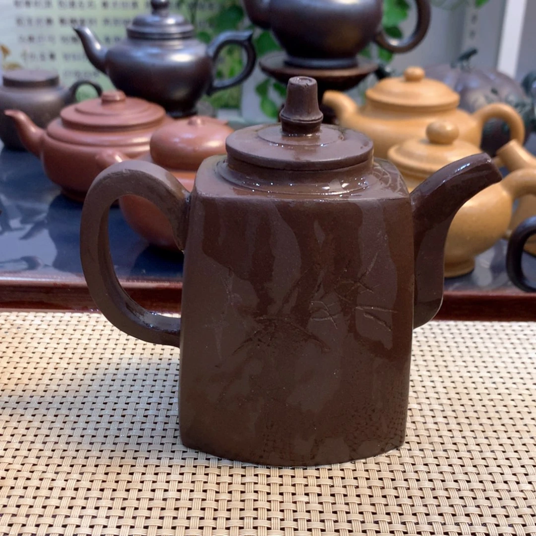 茶壶紫砂宜兴原矿isghg330cc