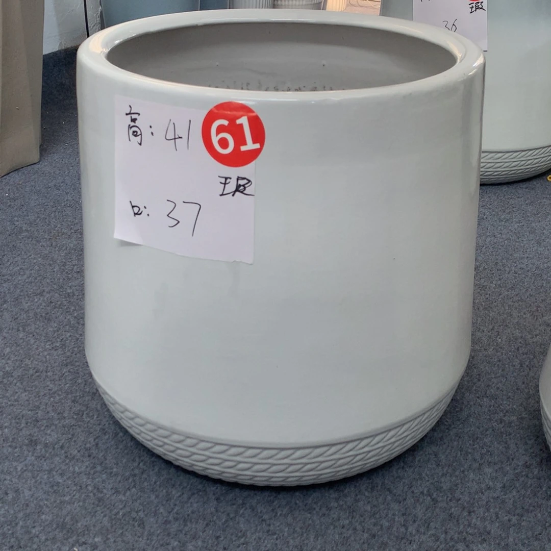 高温陶瓷花盆微瑕