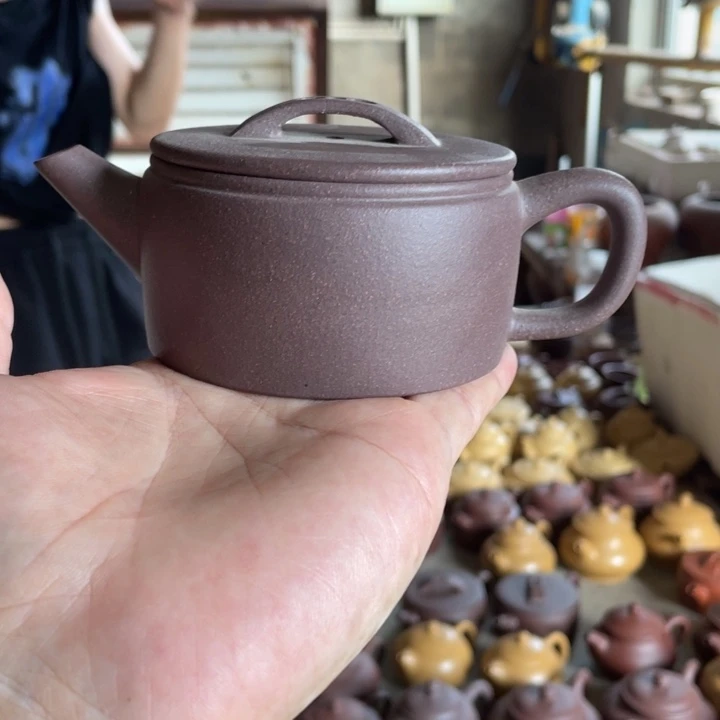 紫砂紫砂汉瓦。 天青泥