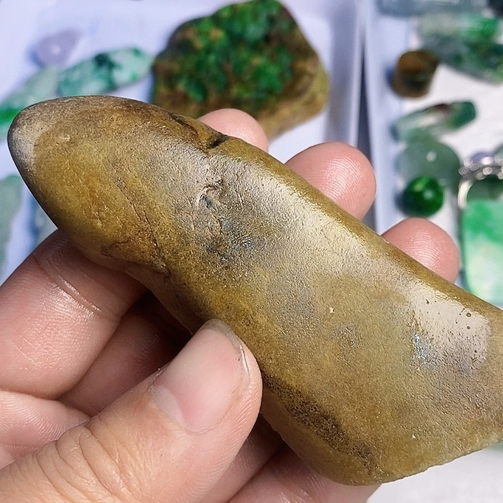 翡翠散珠天然翡翠A货挂件
