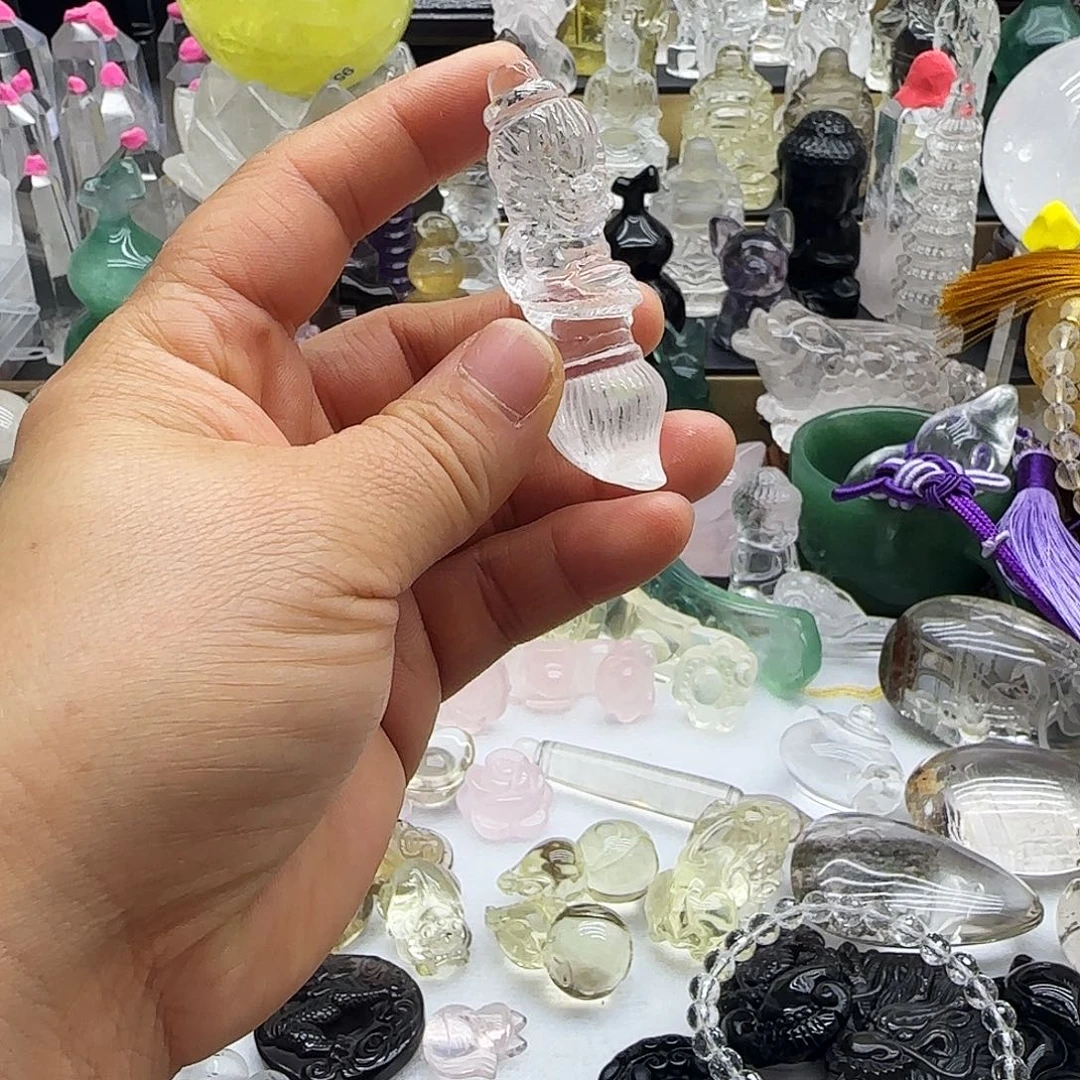 未镶嵌水晶车挂摆件