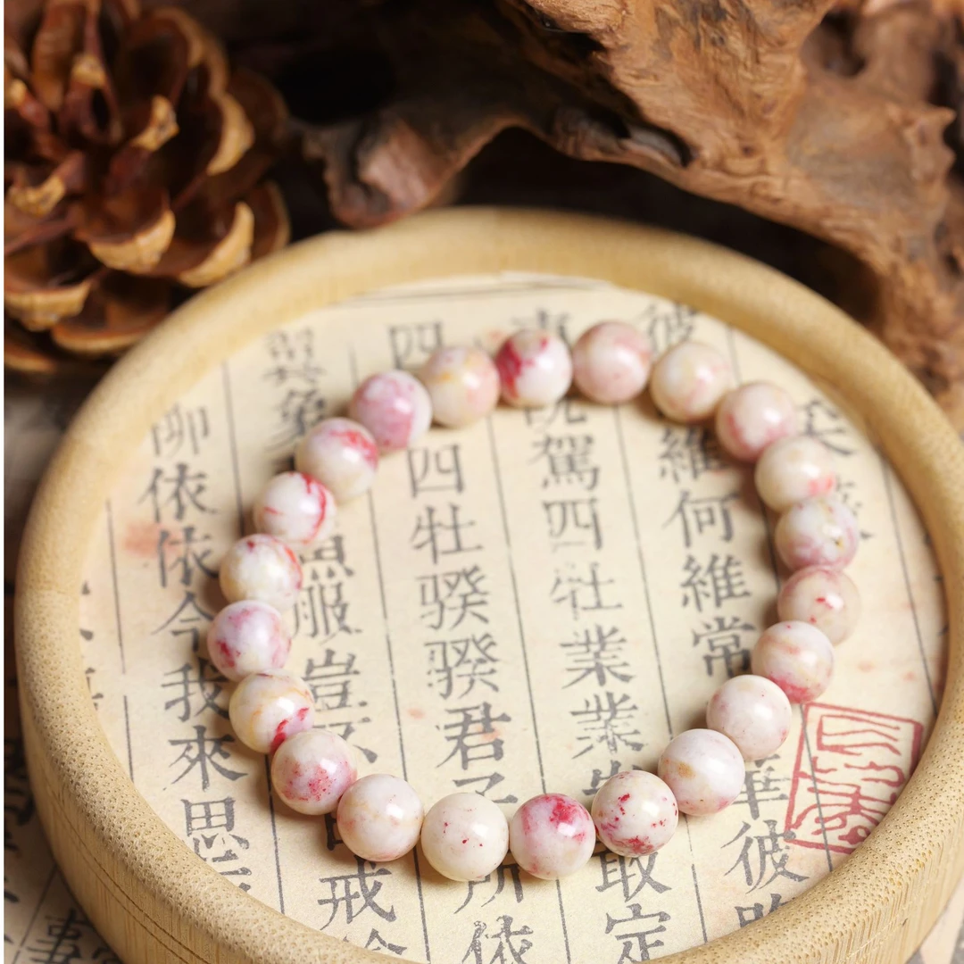 天然辰砂【鸿宇朱砂】源头工厂朱砂原石素圈手串