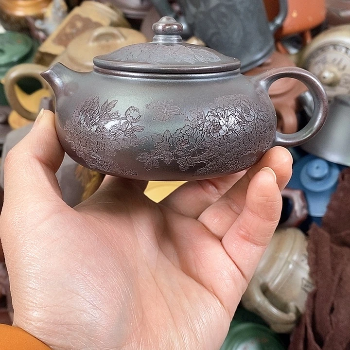 茶壶紫砂微瑕微瑕