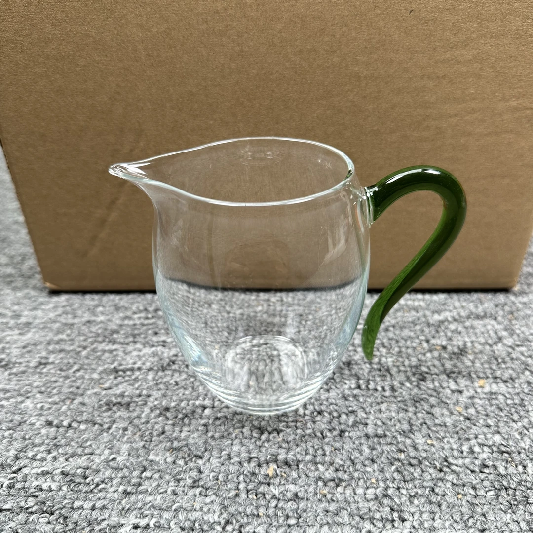 绿把手高玻璃公道杯（fl1）