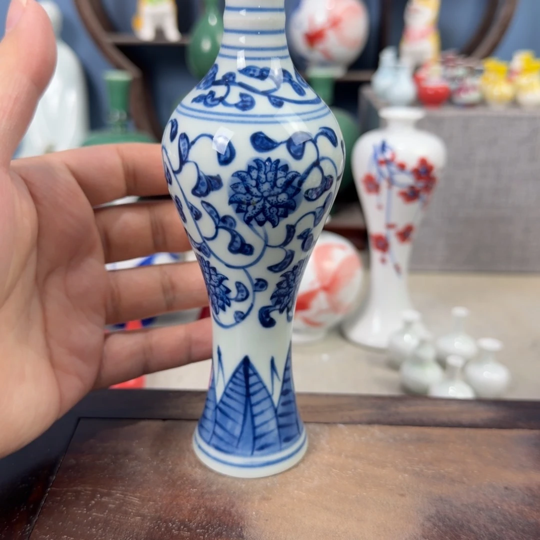 陶瓷手工小花器摆件
